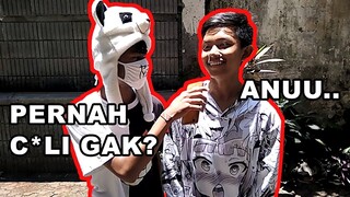 Reaksi orang ini pas ditanya... Buka Aib Wibu !! Wawancara Wibu ep.1