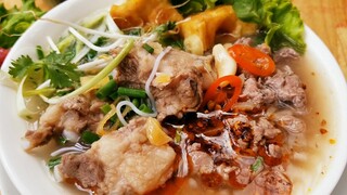 BÚN SƯỜN -  Cách nấu món BÚN SƯỜN siêu nhanh mà ăn ngon ngọt