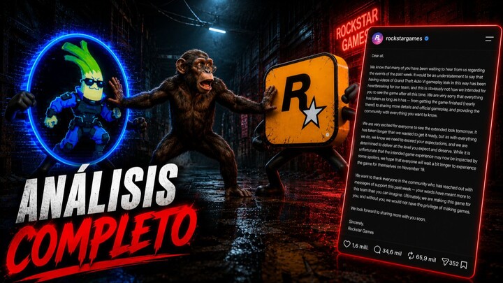 ROCKSTAR ROMPE SU SILENCIO sobre las FILTRACIONES de GTA VI | Análisis COMPLETO