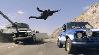 最强出行方式，开着坦克上路，多贵的车都敢碾过去