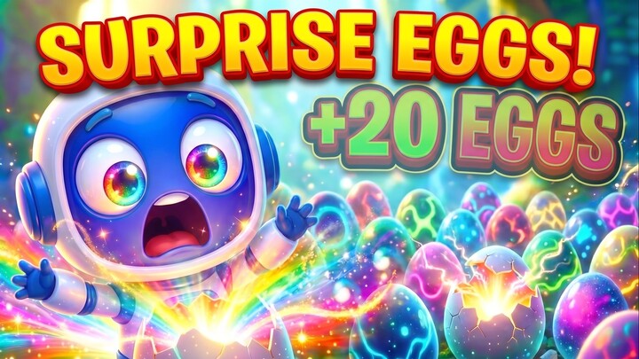 Surprise Egg Reveal for Kids 🥚 Animals, Dinosaurs & More! | Kairon Robot Kids