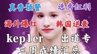 Idol Showdown Dividend: YouTube Sales Surge, Overseas Fame Continues to Skyrocket! Kep1er Debut Albu