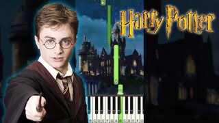 Harry Potter - Hedwig’s Theme | EASY Piano Tutorial #shorts