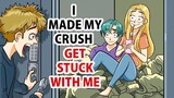 I Made My crush get Stuck with me in an Elevator, It Backfired