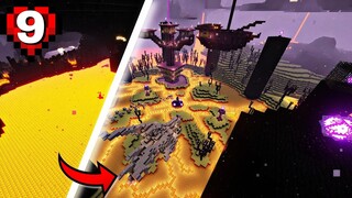 Tôi xây THE END trong NETHER Hardcore | I Transformed the NETHER into the END in Minecraft Hardcore