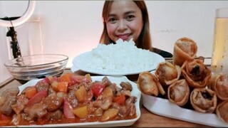 MENUDO AND LUMPIANG SHANGHAI MUKBANG