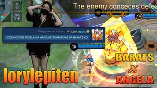 "OVERPOWERED DUO" BARATS X ANGELA - MASHO ML - MOBILE LEGEND