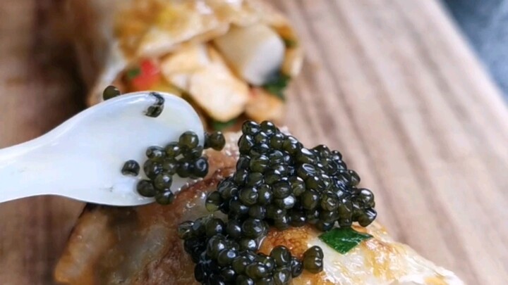 Mì lạnh nướng mộc mạc đơn giản