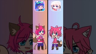 Gacha Life vs Gacha Club | Mobile Legends | #gachalife #gachaclub #mlbb