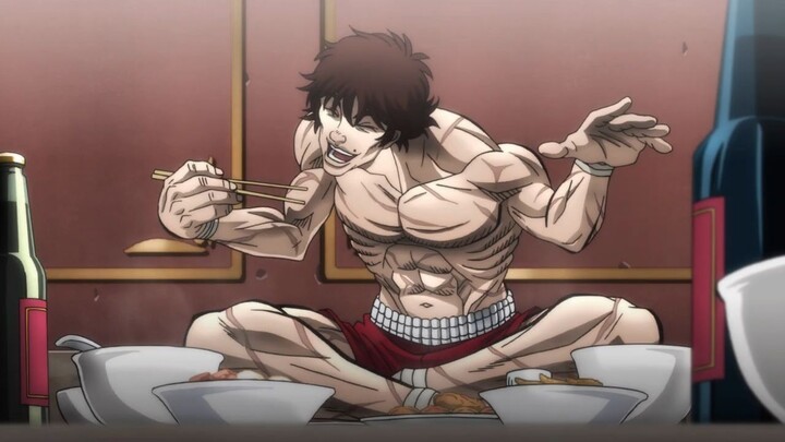 Baki Eats a Ton of Food _ BAKI _ Clip _ Netflix Anime (2024)