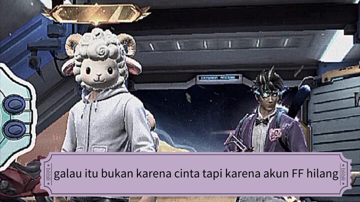 akun FF hilang 😭😭😭 dua akun loh hilang