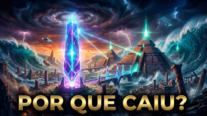 ATLÂNTIDA TINHA TECNOLOGIA IMPOSSÍVEL… ENTÃO POR QUE DESAPARECEU?