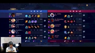 Ryoma Đi Mid Leo Rank Thái Đầu Mùa Cùng Team p2