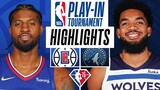 CLIPPERS at TIMBERWOLVES | FULL GAME HIGHLIGHTS | April 12, 2022 | NBA Play-In Tournament | NBA 2K22