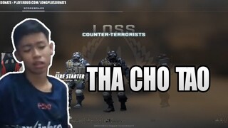 (CSGO) Trận đấu thua ngược đầy cay cú và những thằng đồng đội | Long Plus