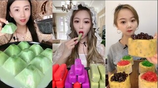 Thánh Ăn Đá Ăn Đá Lạnh Màu Sắc Hình Dạng Bất Thường Thú Vị - ASMR Ice Crunchy Eating sound#187