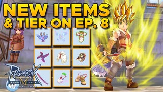 UPCOMING NEW ITEMS AND TIERS FOR EPISODE 8 - RAGNAROK MOBILE