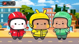 一二送外卖挣的熊熊币不多，但是一二仍然愿意继续努力！🥺🥺🥺