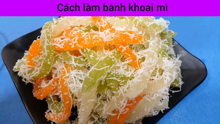 làm bánh khoai mì