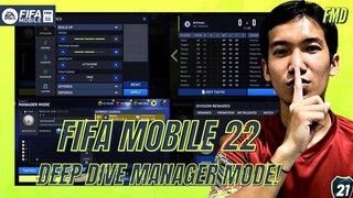 FIFA Mobile 22 Indonesia | Deep Dive Manager Mode! Bahas Auto Match, Tactics & Promotion Ranked!