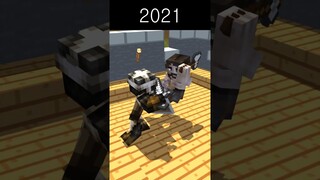 Evolution of Viking vs Crusader - Minecraft Animation