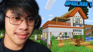 OMOCRAFT #43 - Gumawa Ako Ng Bahay Para Kay Unickus...