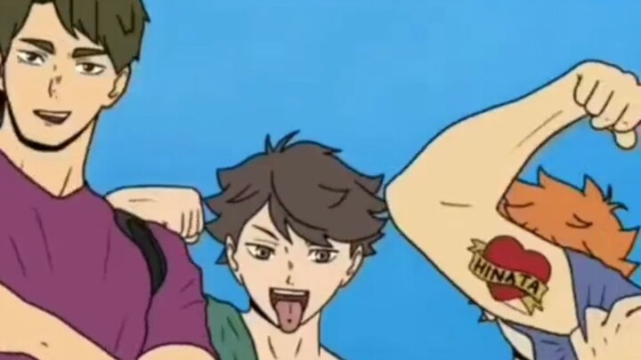 Haikyuu Beach Day (Hot af! must watch)