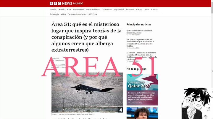 NOTICIA DEL AREA51 O: ||S3