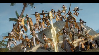 A windmill memorial to all the members of Shadowblade Villa in JX3!