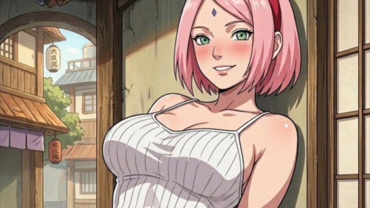 Sakura Mandi Langsung Diintip Sasuke