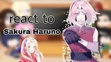 🌸Naruto characters react to Sakura's tik toks🌸 {Gacha Club}