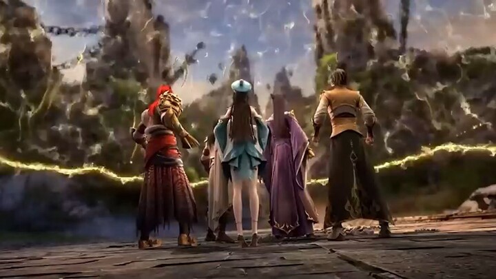 BALAS DENDAM LIN DONG KE LIN LANGTIAN - ALUR CERITA DONGHUA Wu Dong Qian Kun EPISODE 10