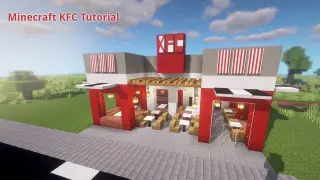 How to build KFC in MInecraft