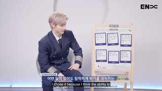 230719 | ENHYPEN FLYING BOARD GAME [HERO Interview] — SUNGHOON