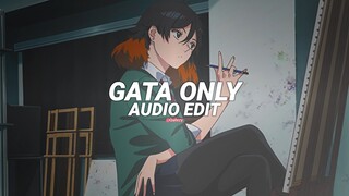 gata only (tiktok remix) - floyymenor ft. cris mj [edit audio]