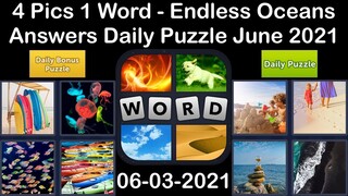 4 Pics 1 Word - Endless Oceans - 03 June 2021 - Answer Daily Puzzle + Daily Bonus Puzzle