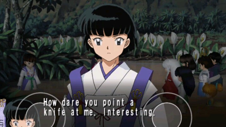 Inuyasha Secret of the Cursed Mask clip - Utsugi Revealed his face