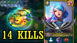 new skin veera  14 kills arena of valor veera gameplay