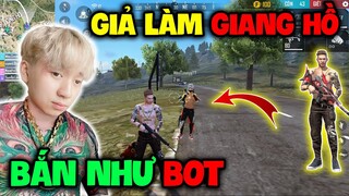 FREE FIRE | Hùng Mõm Giả Làm "Giang Hồ" Đi Ghép Ngẫu Nhiên Bắn Ngu Như  BOT, Bị Khinh Thường !!!