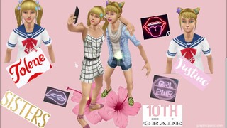 Teenage twins morning/school routine SIM FREEPLAY