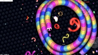 Slither.io A.I. 250,000+ Score Epic Slitherio Gameplay 9