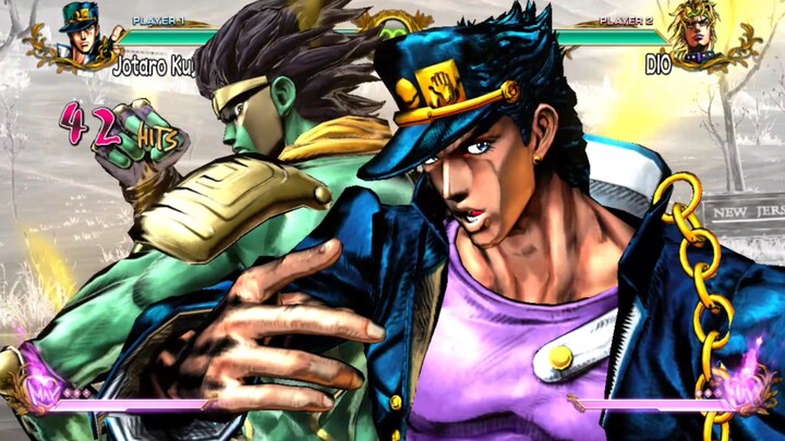 [JOJO All-Stars Brawl] Saat Anda mengubah efek suara stop ke versi anime