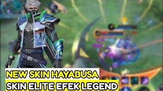 NEW SKIN ELITE HAYABUSA MLBB