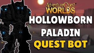 AQW - Lae's Hardcore Contract & Hollowborn Paladin Quest Bot | PART1 |  Grimoire 3.8+