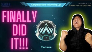 [Highlight Reel] Finally RANKED to Platinum  |  Apex Legends Mobile