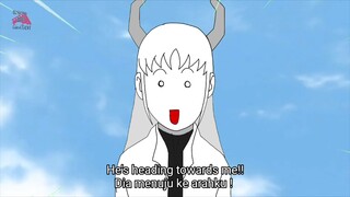 Otsutsuki Nozarashiki gunakan kekuatan besar | BORUTO TWO BLUE VORTEX PART 910