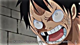 Luffy:"Kamilah orang yang akan tertawa diakhir"