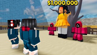 ถ้าเกิด!? คนจน ต้องมาเล่นเกมเสี่ยงตาย!! เพื่อชิงเงิน $1,000,000 - Roblox Squid Game