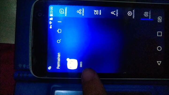 Jalankan Doki Doki Ekskul Sastra di hape jadul (LG K130Y / K4) (Lollipop 5.1.1 | 1/8)