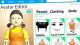 MAKING SQUID GAME ROBOT DOLL a ROBLOX ACCOUNT
